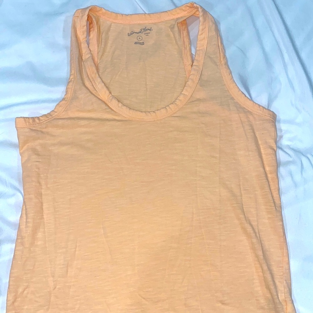 Orange tank top